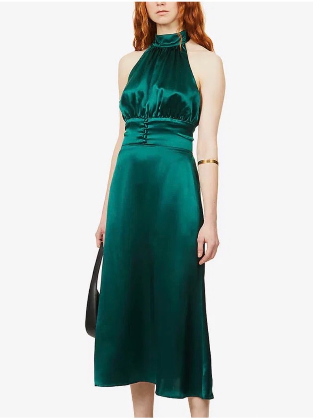 Reformation silk Kailey dress